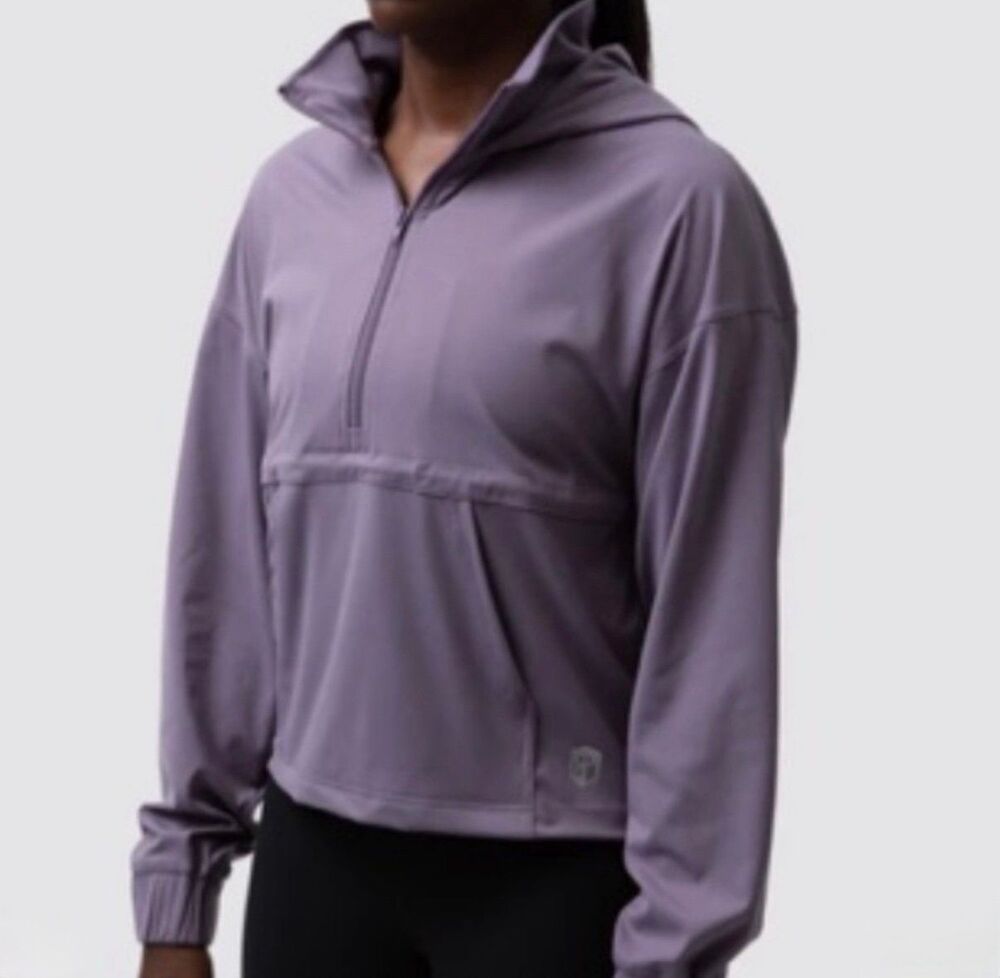 Born Primitive The Weekender Pullover Jacket Soft Lavender Women’s M NWOT